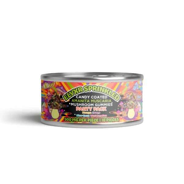 Amanita Muscaria Sprinkled Mushroom Gummies